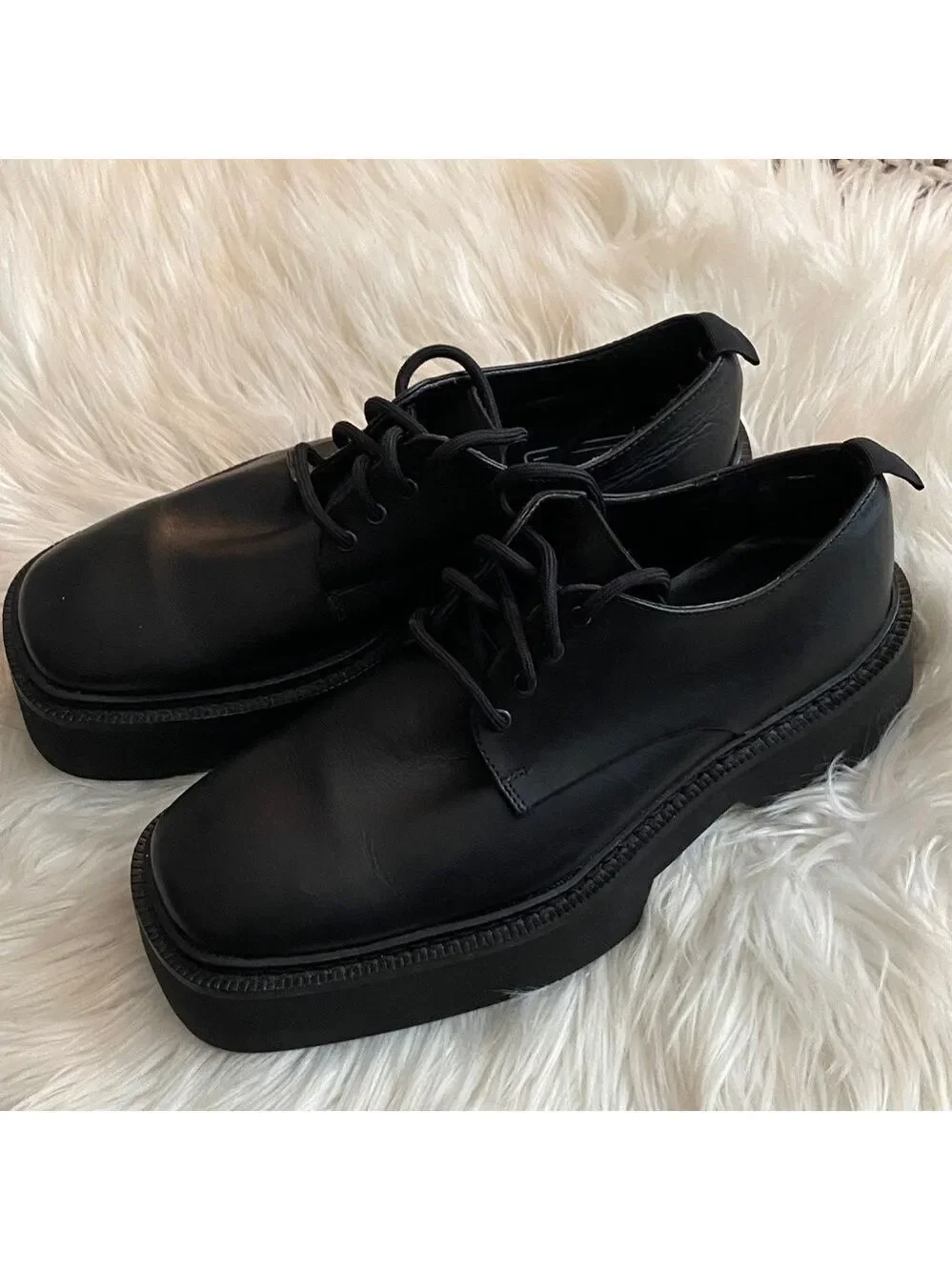ASOS Black platform Men's Shoes